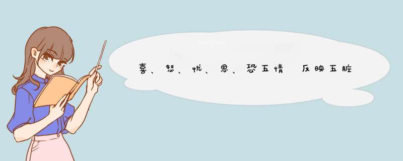喜、怒、忧、思、恐五情 反映五脏功能,第1张